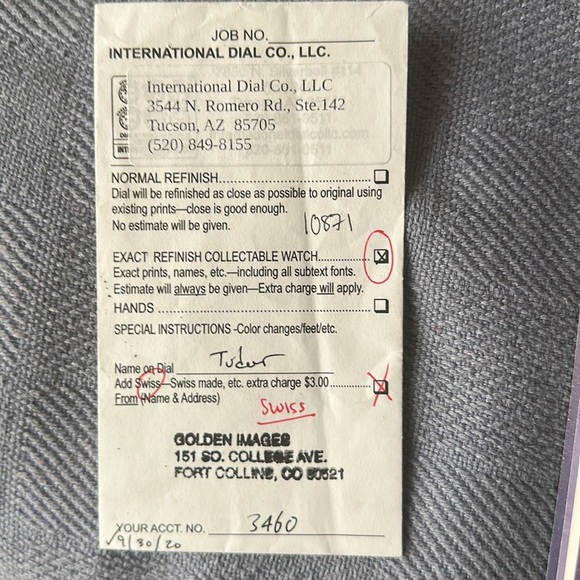 Men's Tudor Just-Date (Plain-Jane) Oyster with white gold. - Picture 13 of 16